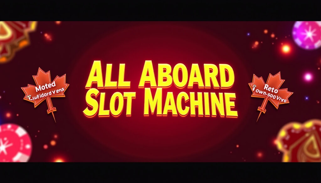 All Aboard Slot Machine