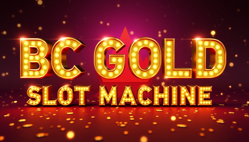 Bc Gold Slot Machine