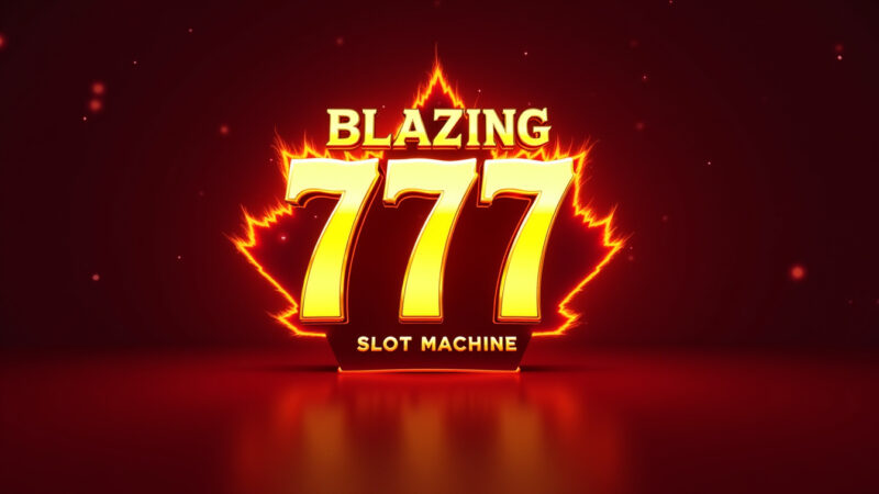 Blazing 777 Slot Machine
