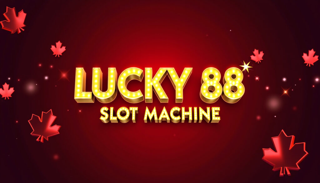 Lucky 88 Slot Machine