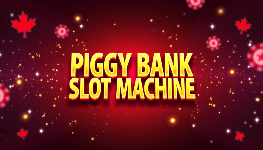 Piggy Bank Slot Machine