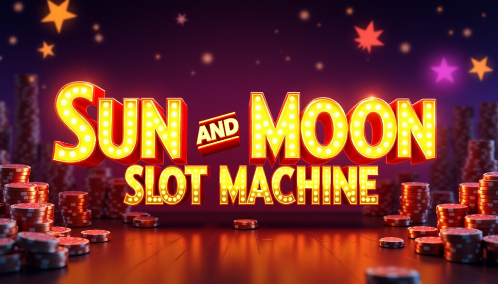 Sun And Moon Slot Machine