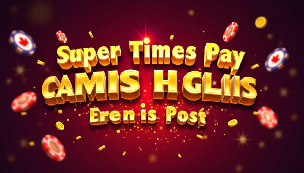 Super Times Pay Slot Machine