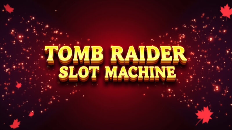 Tomb Raider Slot Machine