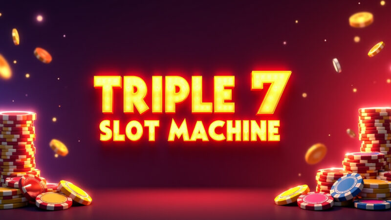 Triple 7 Slot Machine