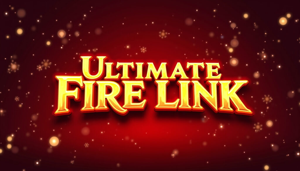 Ultimate Fire Link Slot Machine